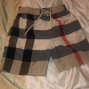 Burberry kids shorts